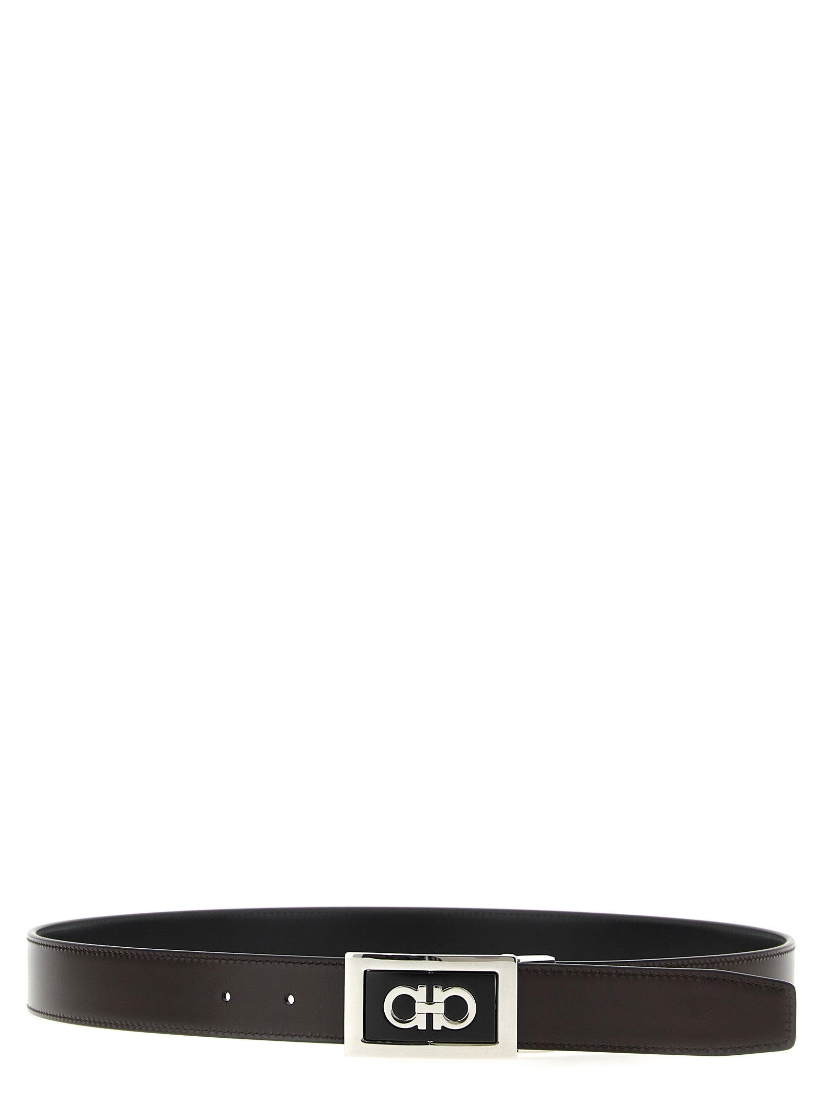 Ferragamo Men 'Gancini' Reversible Belt