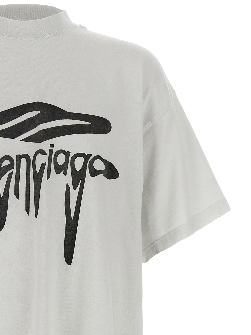 Balenciaga Women '3B Liquefied' T-Shirt