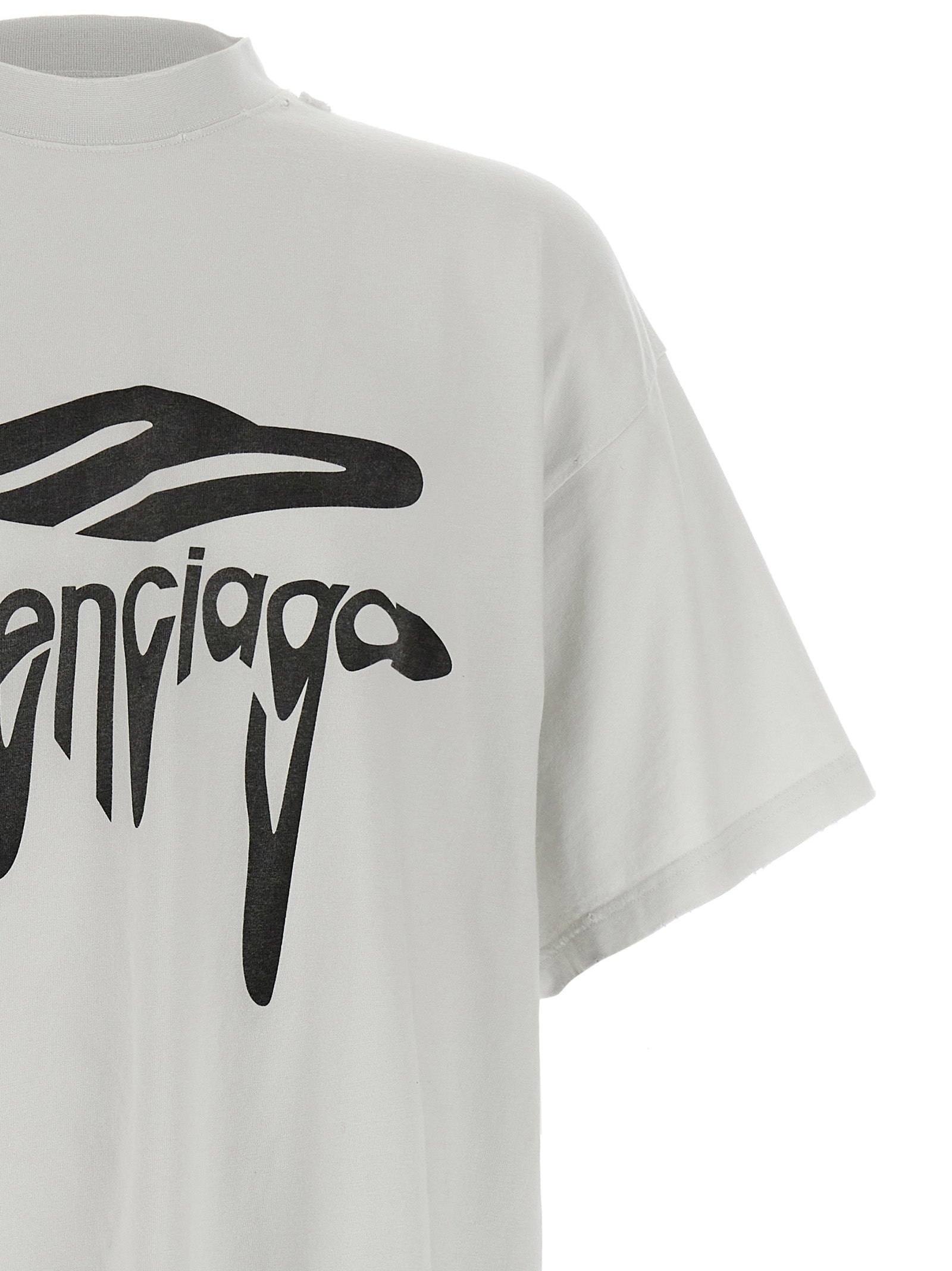 Balenciaga Women '3B Liquefied' T-Shirt