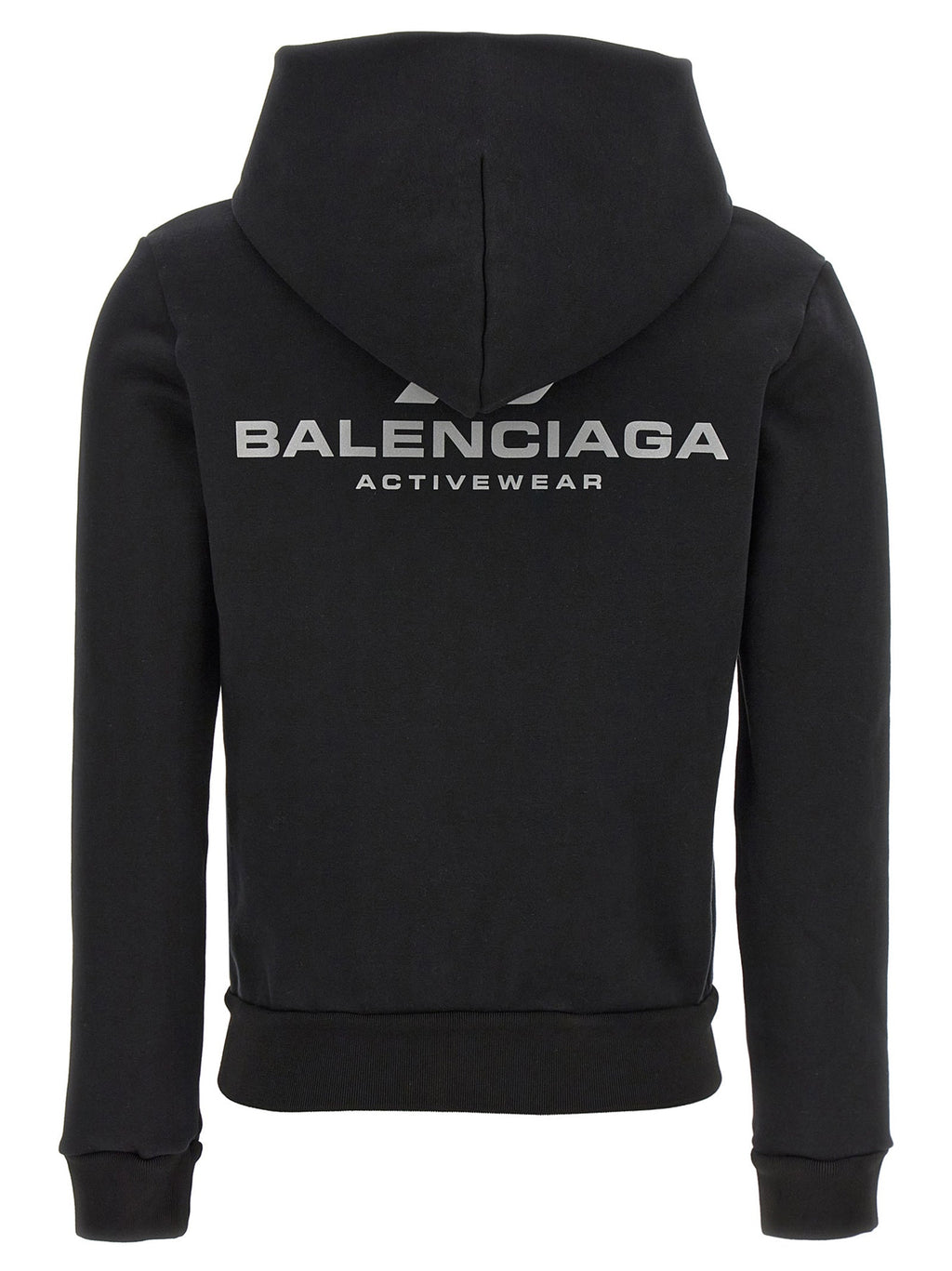 Balenciaga Women Logo Print Hoodie
