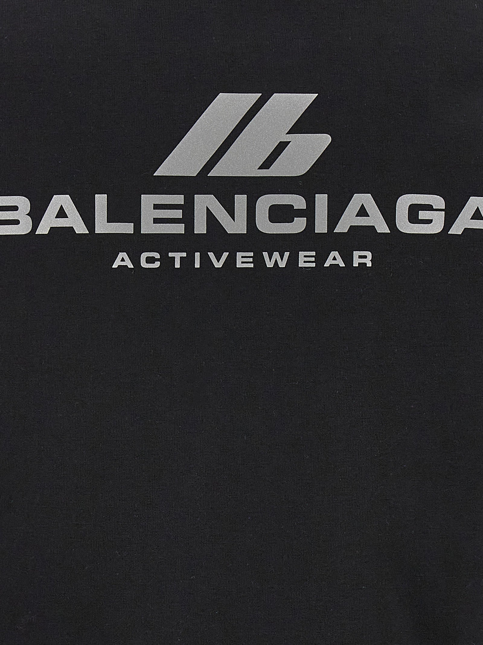 Balenciaga Women Logo Print Hoodie