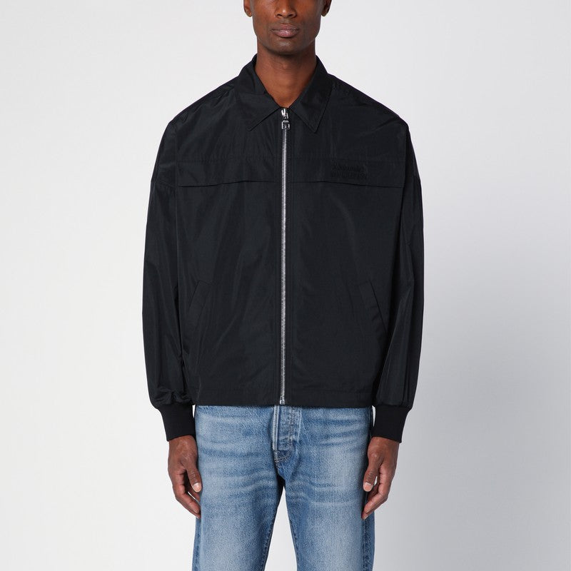 Alexander Mcqueen Lightweight Zipped Jacket Black Men