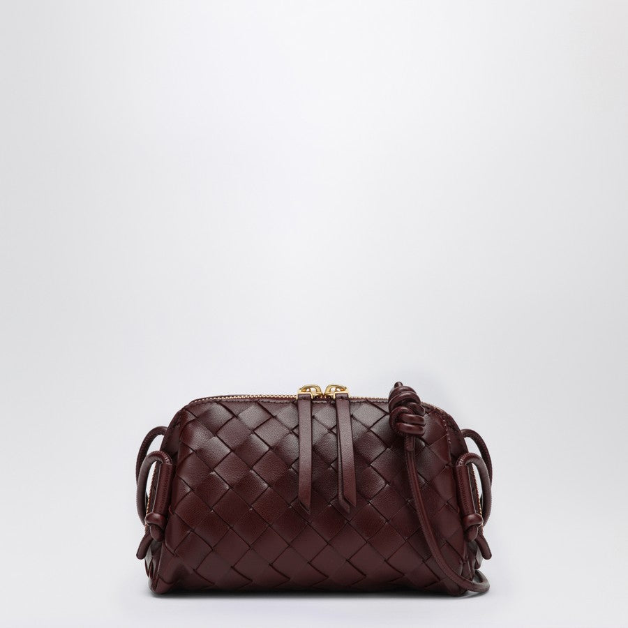 Bottega Veneta Women Plaited Concert Clutch Bag In Barolo Colour