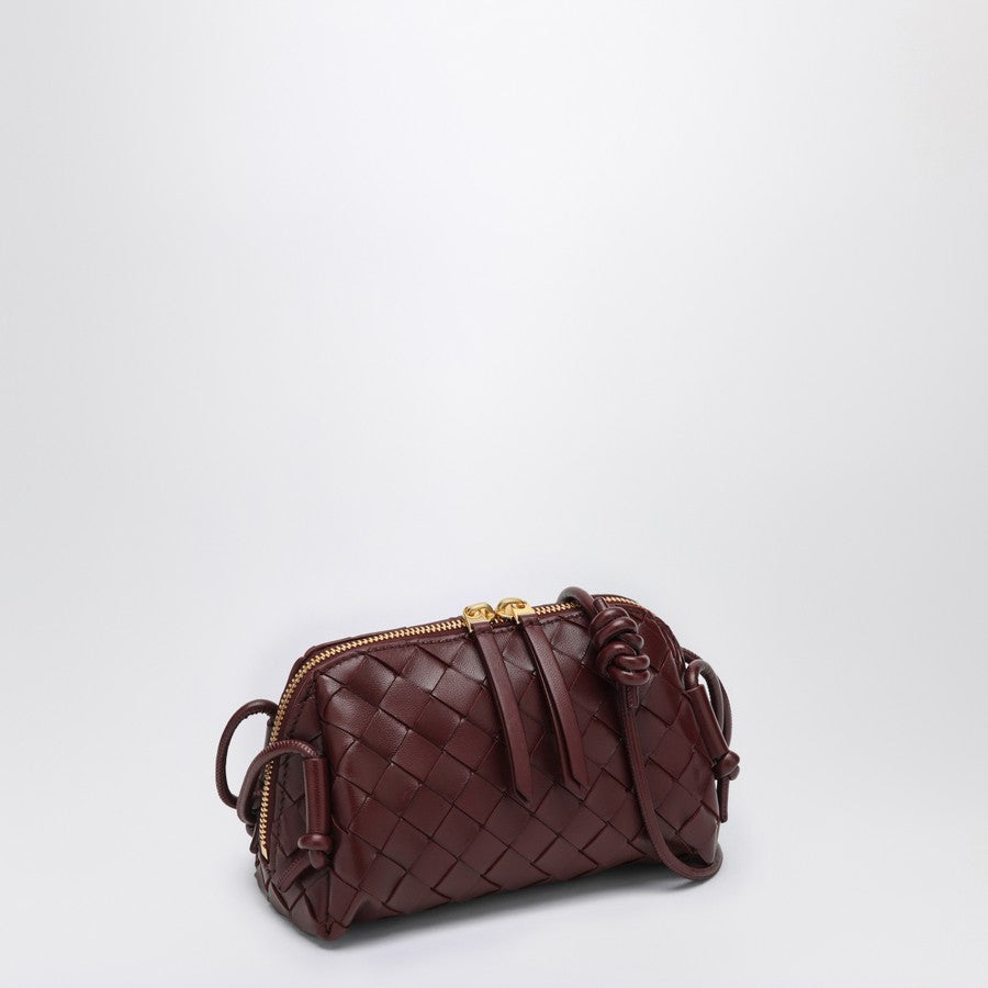 Bottega Veneta Women Plaited Concert Clutch Bag In Barolo Colour