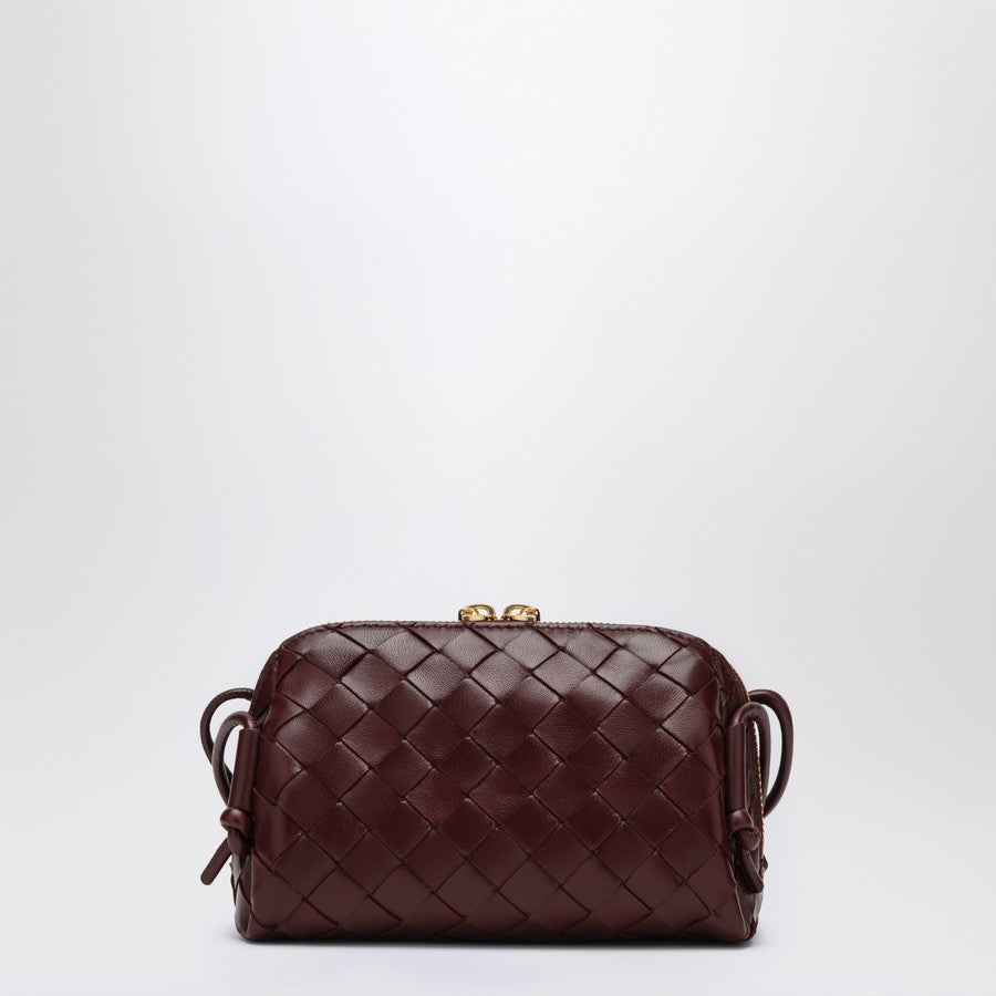 Bottega Veneta Women Plaited Concert Clutch Bag In Barolo Colour