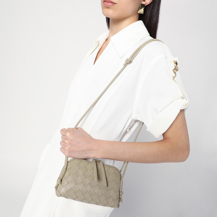 Bottega Veneta Men Ecru Plaited Concert Clutch Bag