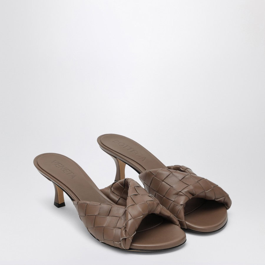 Bottega Veneta Women Brown Blink Mule Sandal In Braided