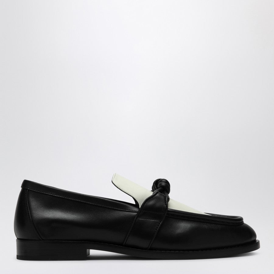Bottega Veneta Women Astaire Loafers In Black/White