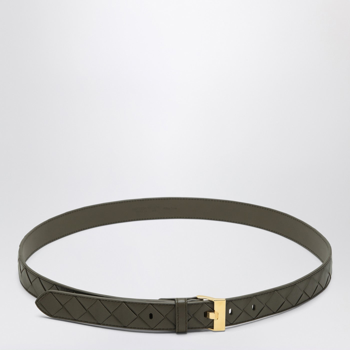 Bottega Veneta Women Cipresso-Colored Watch Belt In Intrecciato
