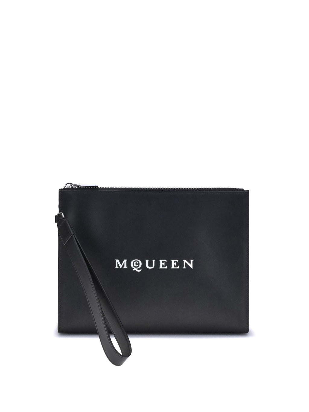 Alexander Mcqueen Men Leather Pouch