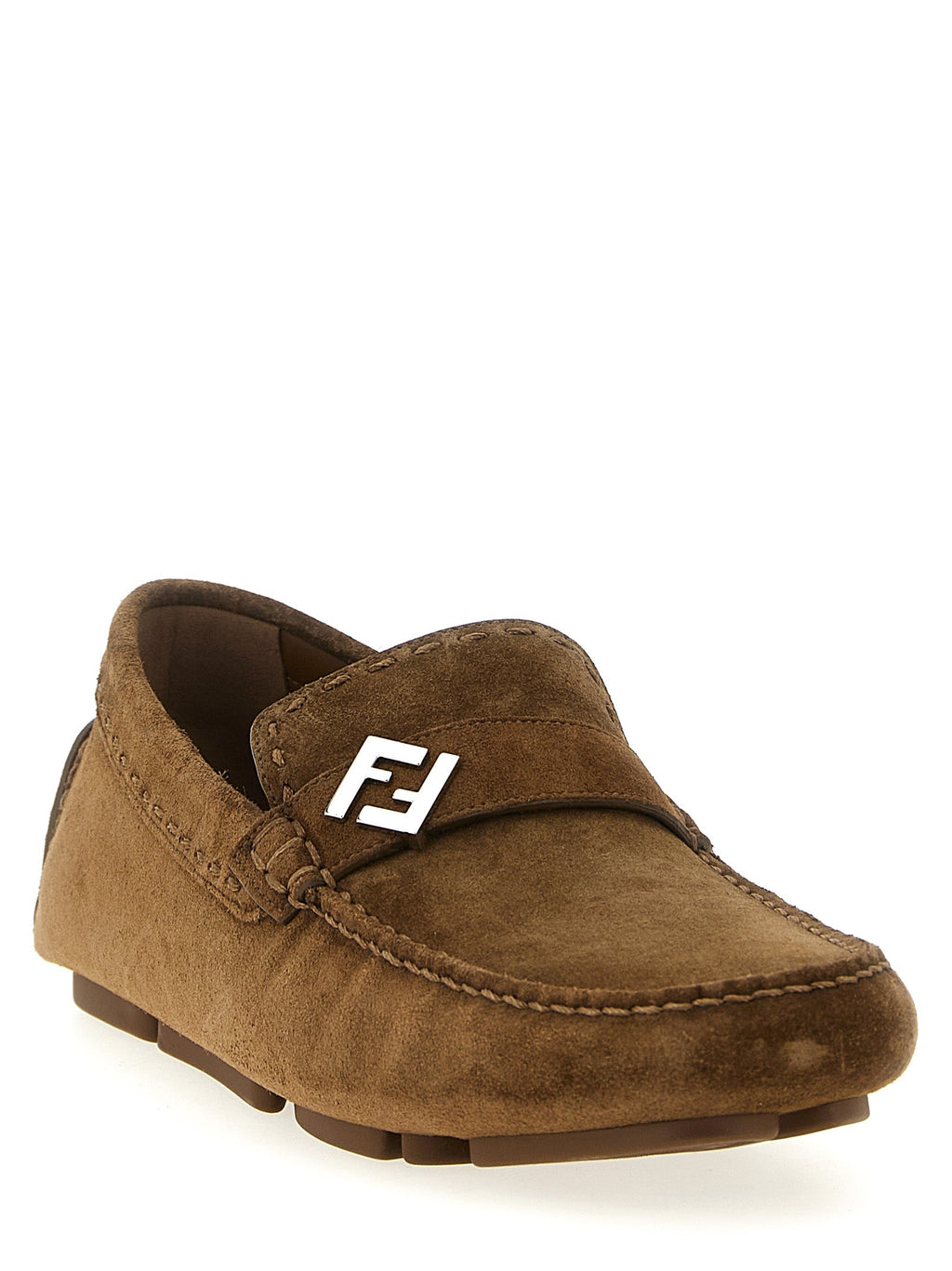 Fendi Men 'Driver Ff' Loafers