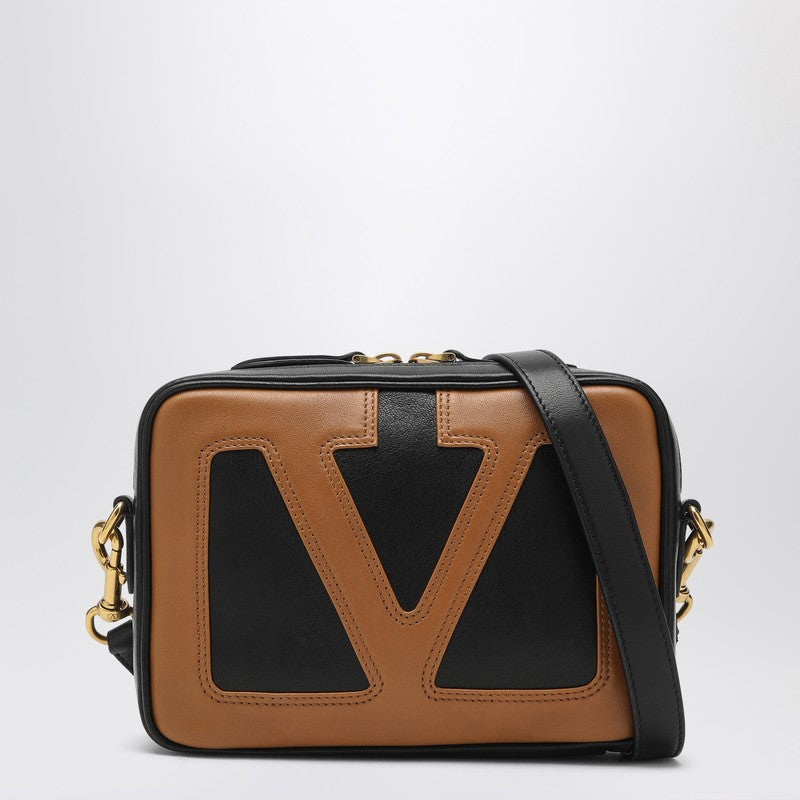 Valentino Garavani Viva Superstar Crossbody Bag Black/Brown Men