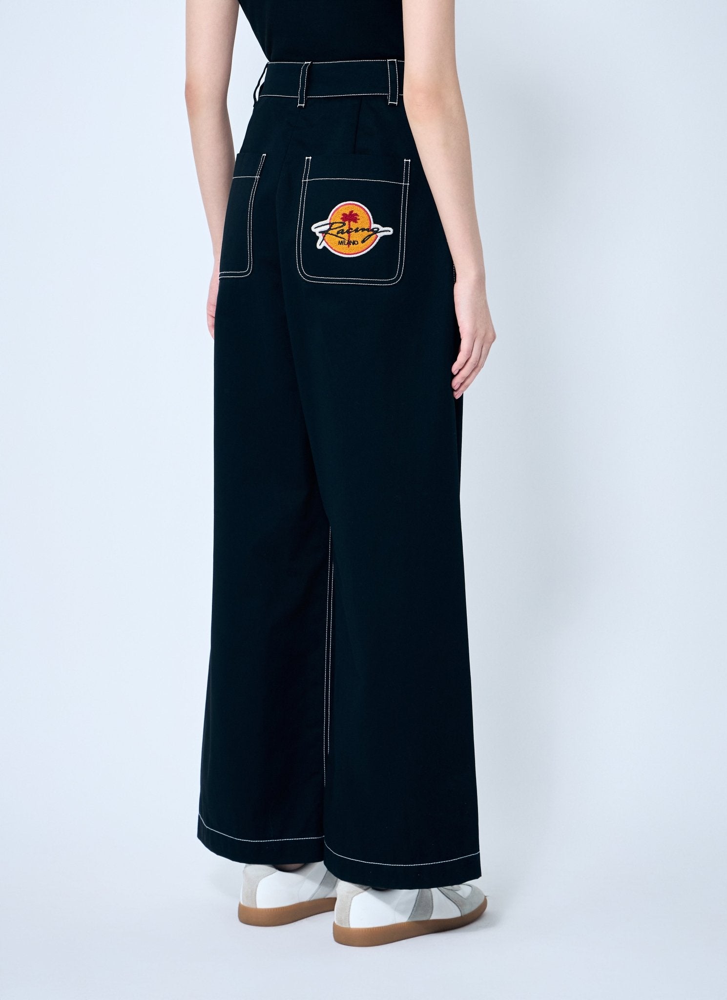 8 Moncler Palm Angels Women Wide - Leg Pants - EZE Fashion®