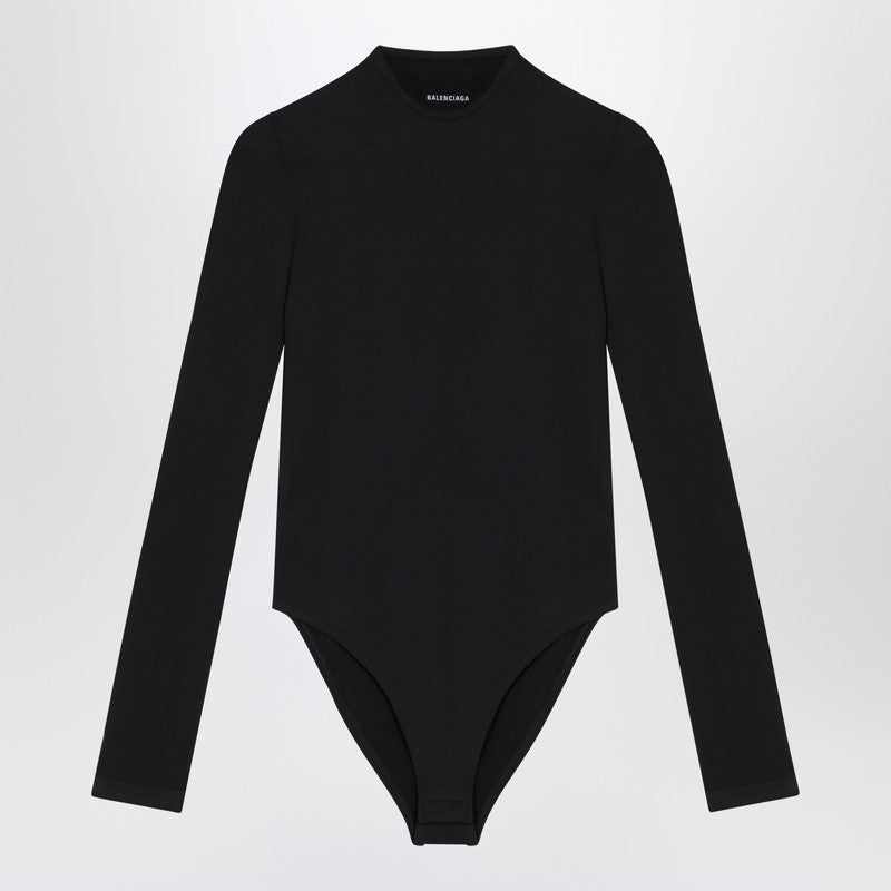 Balenciaga Black Nylon Bodysuit Women