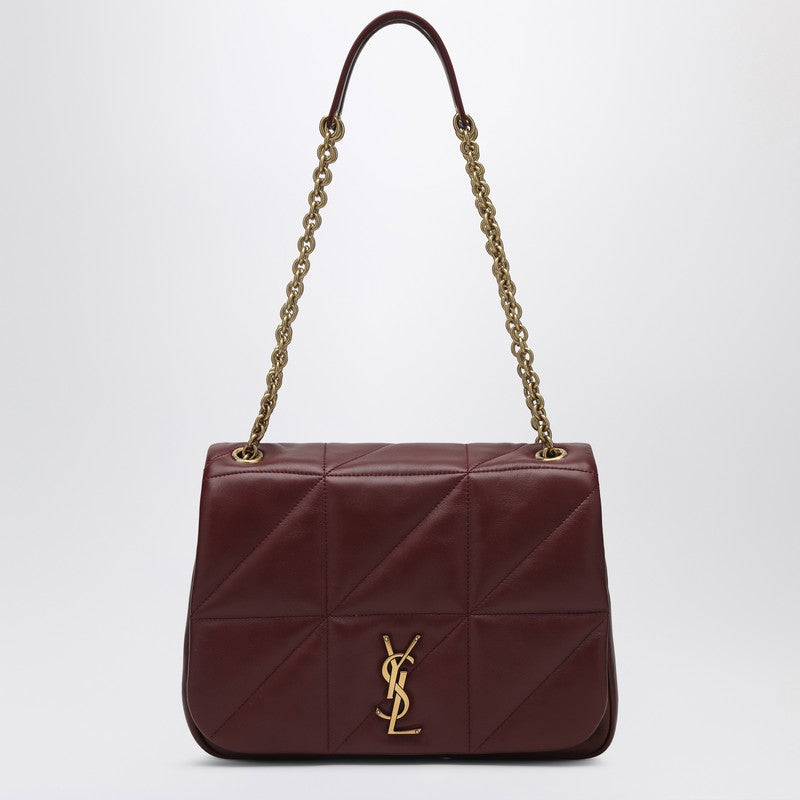 Saint Laurent Medium Jamie 4.3 Bag In Leather Dark Burgundy Women