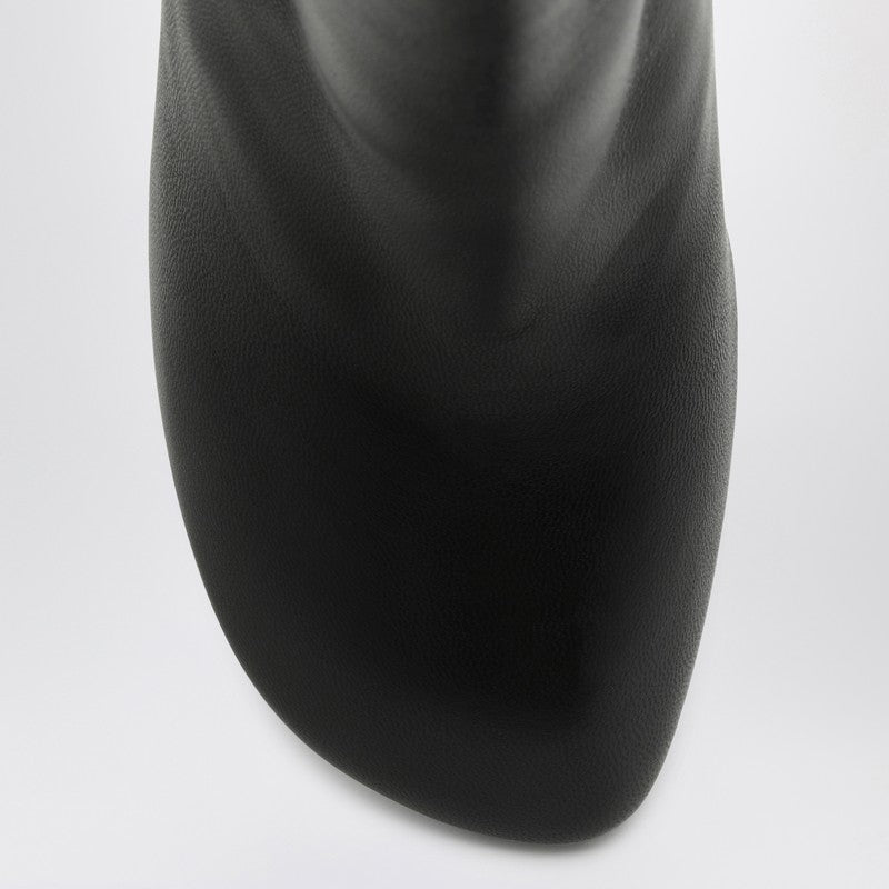 Burberry Black Leather Baby Boot Women