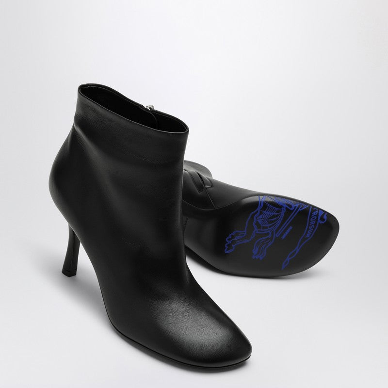 Burberry Black Leather Baby Boot Women