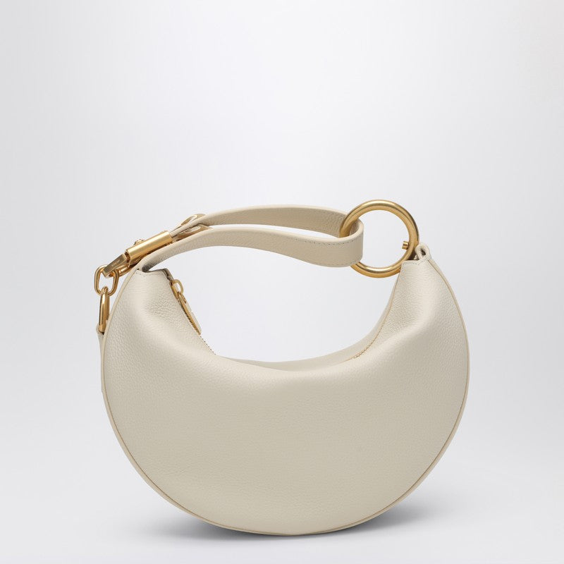 Burberry Ivory Leather Knight Bag Women