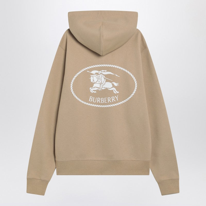 Burberry Knight Stamp Beige Hoodie Men
