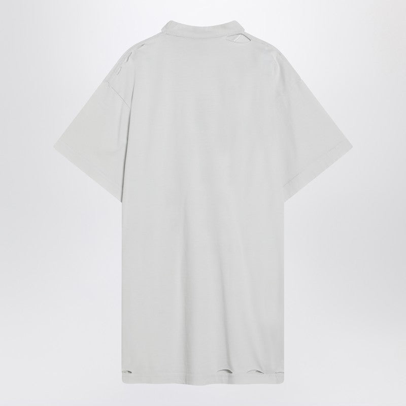 Balenciaga Optical White Oversized T-Shirt Women