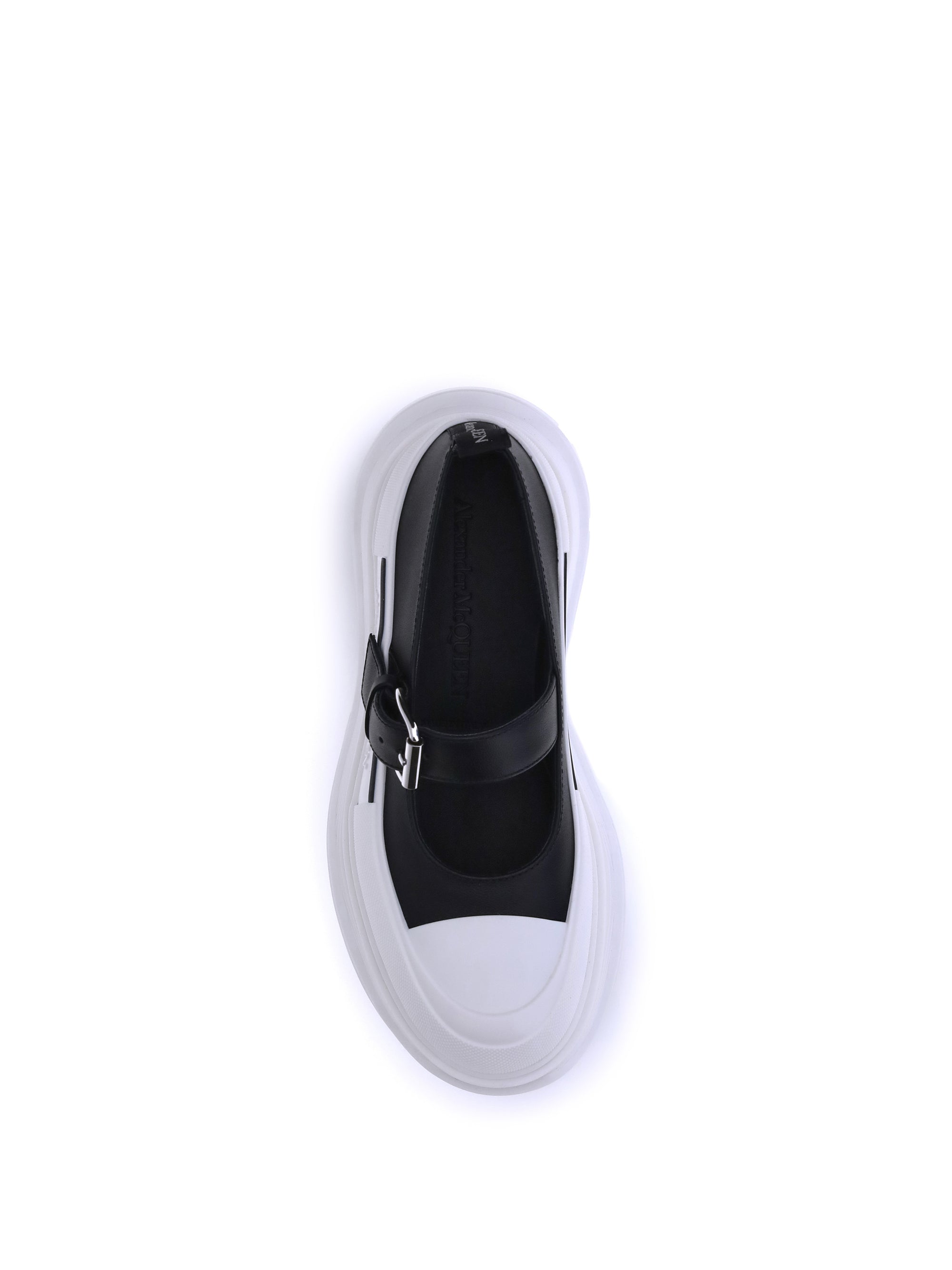 Alexander Mcqueen Women Leather And Rubber Sneakers
