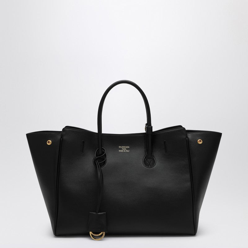 Balenciaga Small Black Hampton Carry All Bag Women