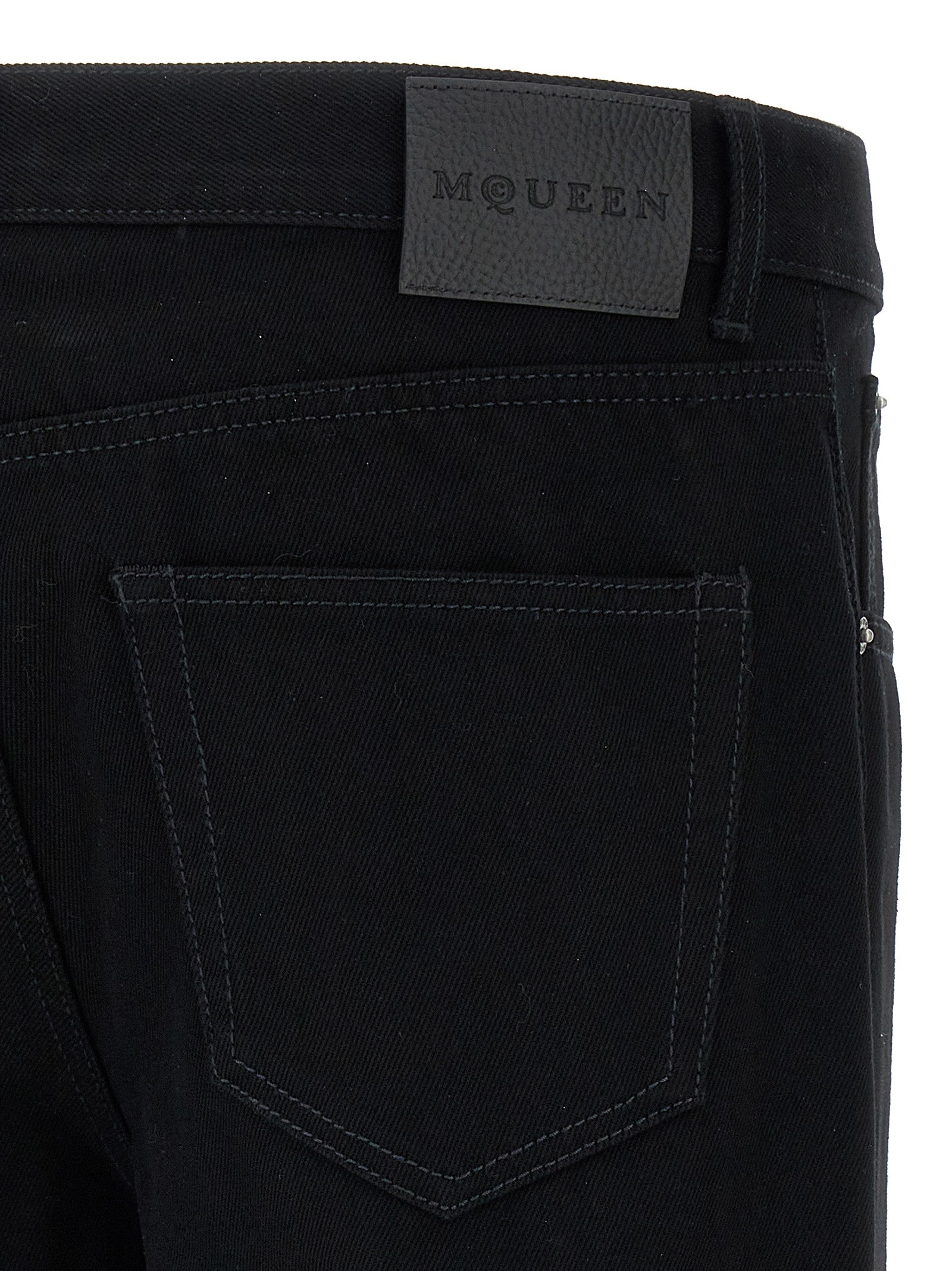 Mcqueen Men 'Skull' Jeans