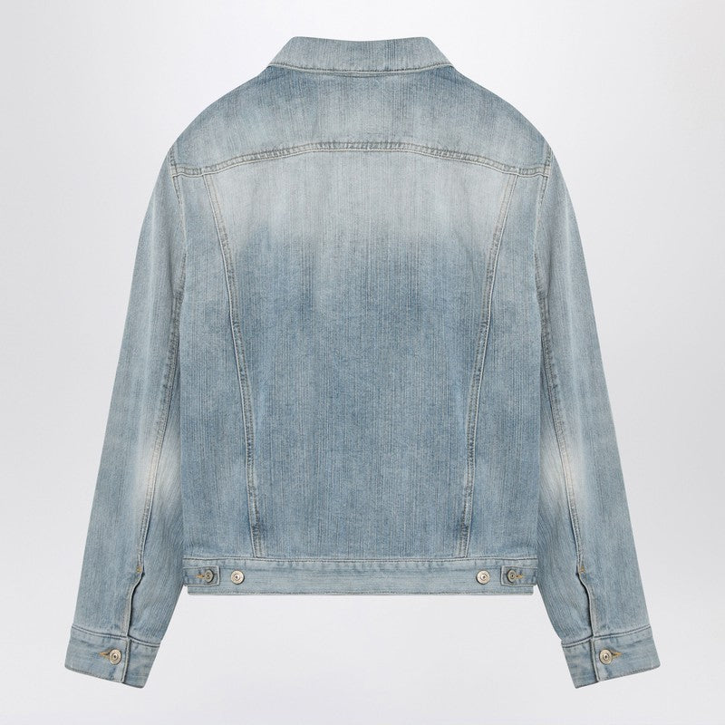 Balenciaga Light Blue Denim Jacket Women
