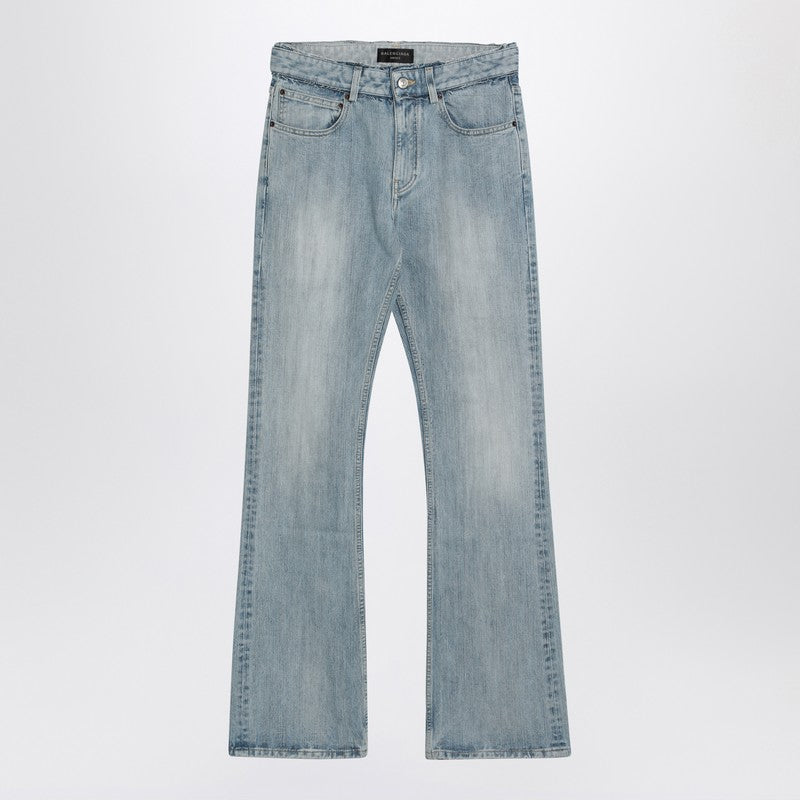 Balenciaga Low-Waisted Blue Jeans Women