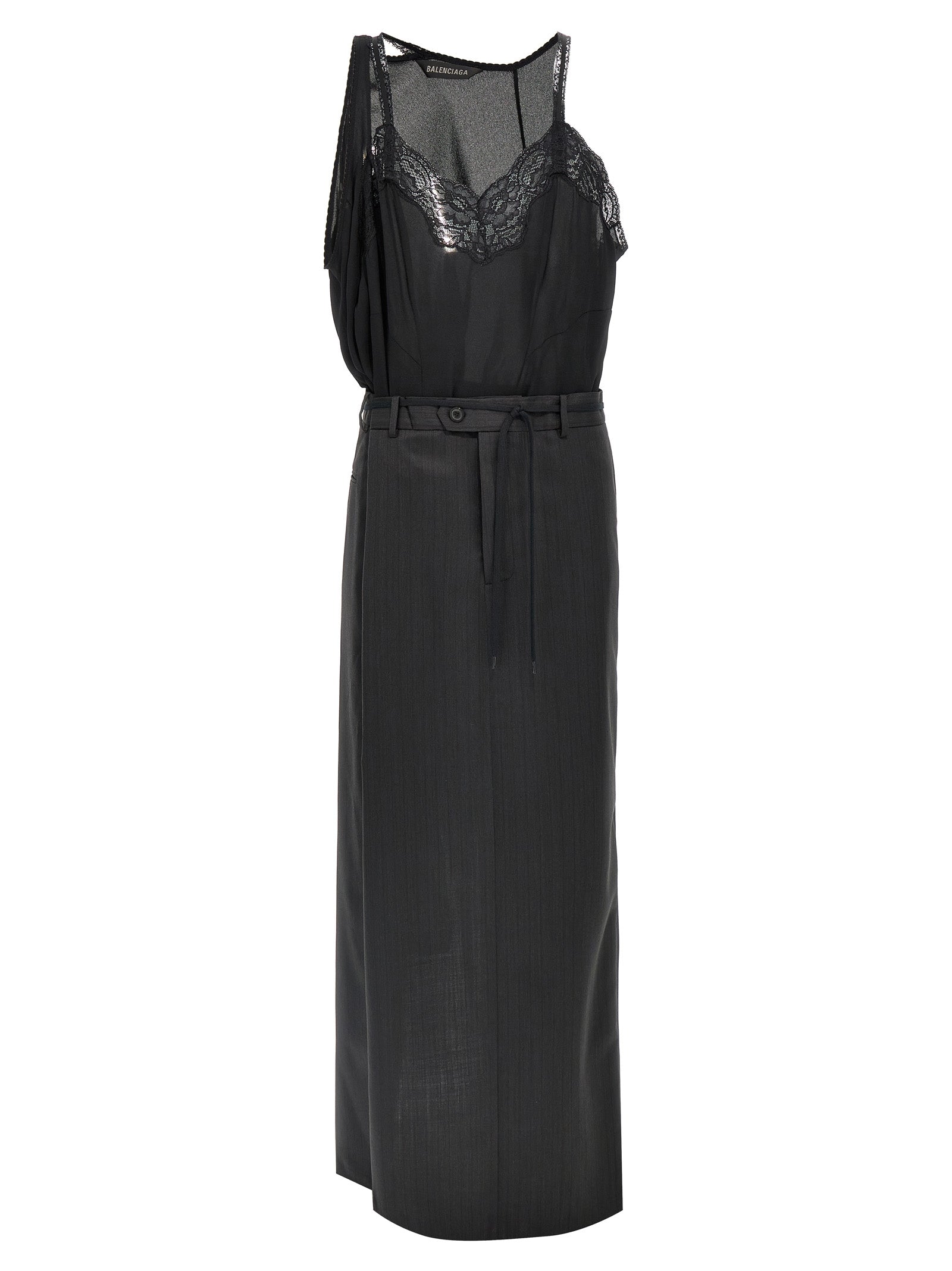 Balenciaga Women 'Patched Slip' Dress