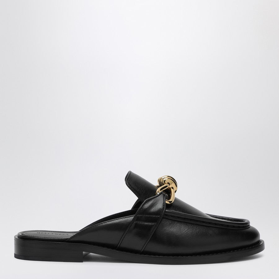 Bottega Veneta Women Black Astaire Moccasin Sabot