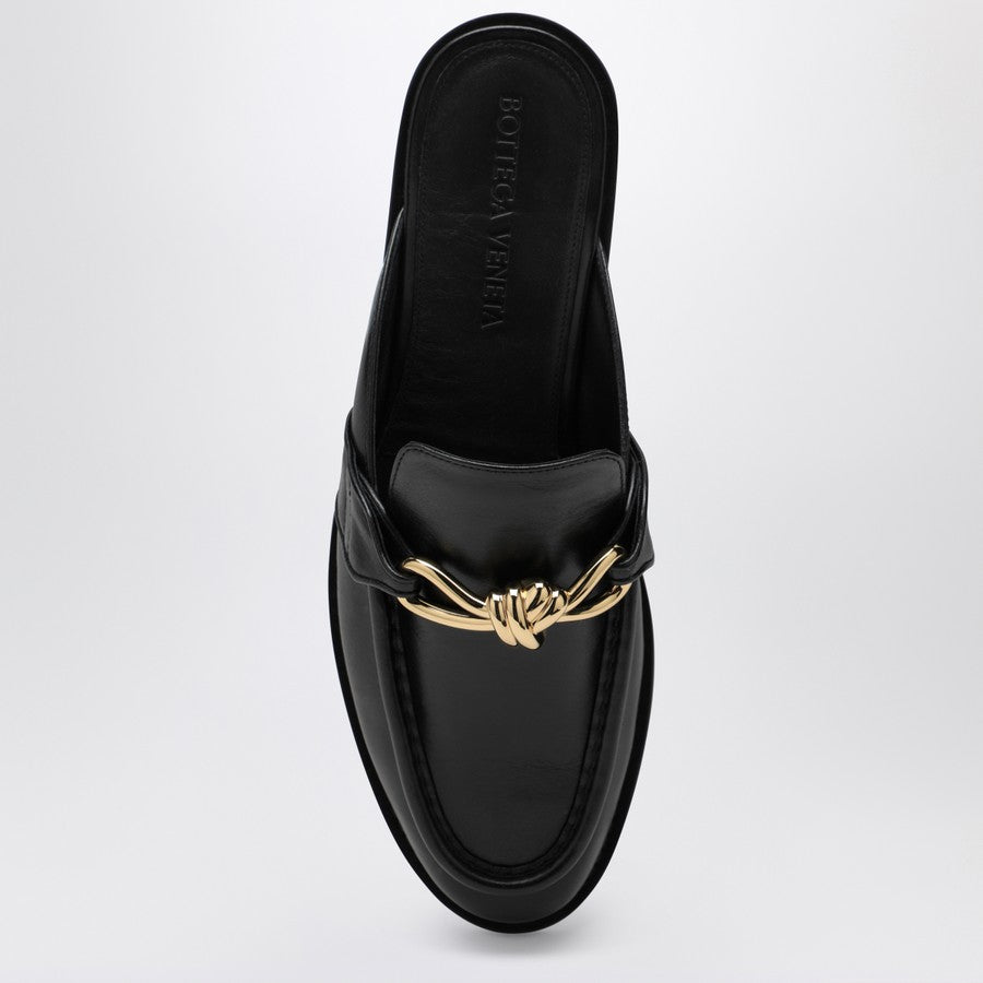 Bottega Veneta Women Black Astaire Moccasin Sabot