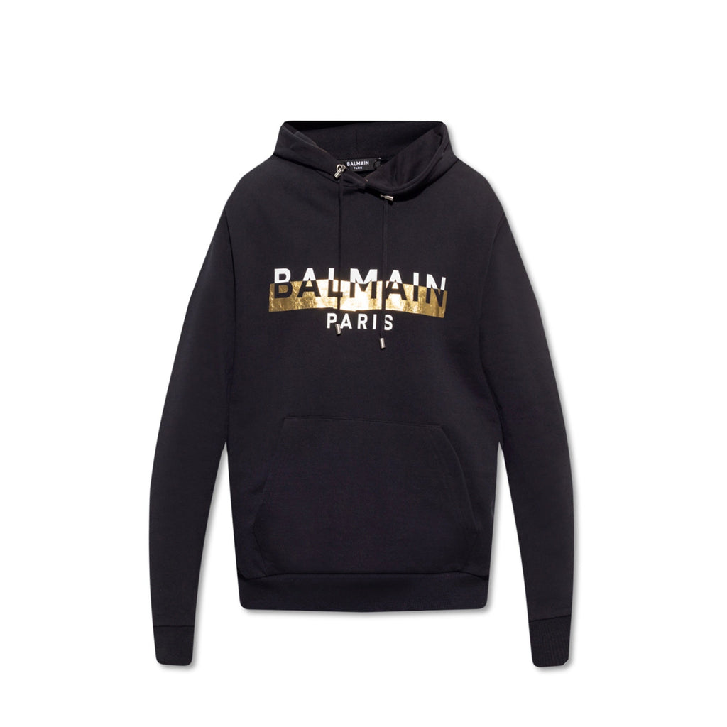 Balmain Logo Hooded Sweatshirt Men