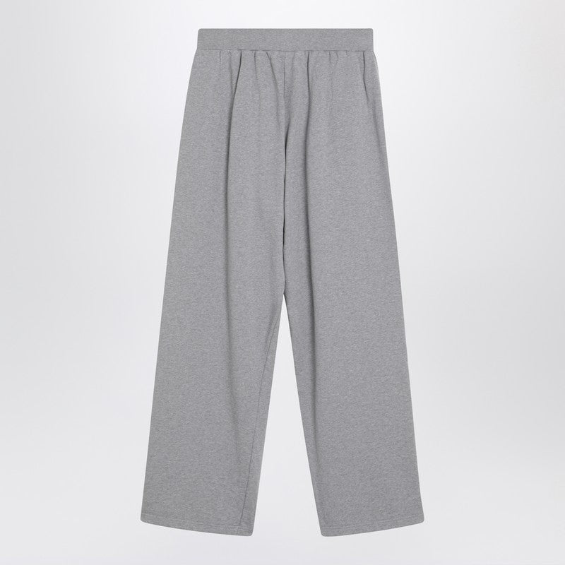 Balenciaga Wide Grey Uniform Merch Trousers Men