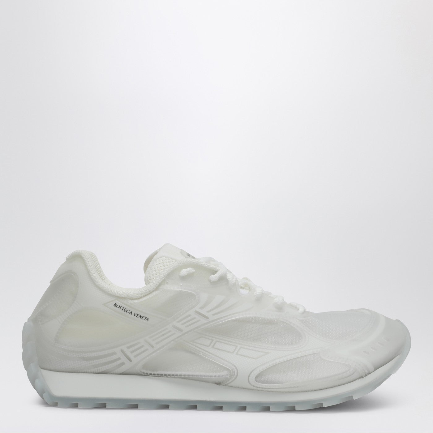 Bottega Veneta Men Transparent/White Orbit Sneaker