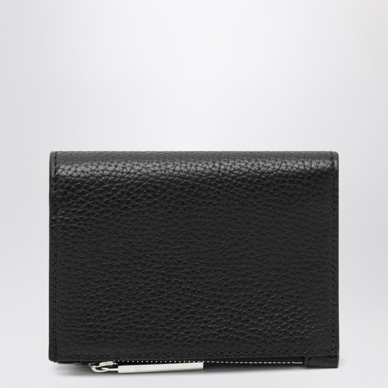 Gucci Black Zip Wallet With Logo Men