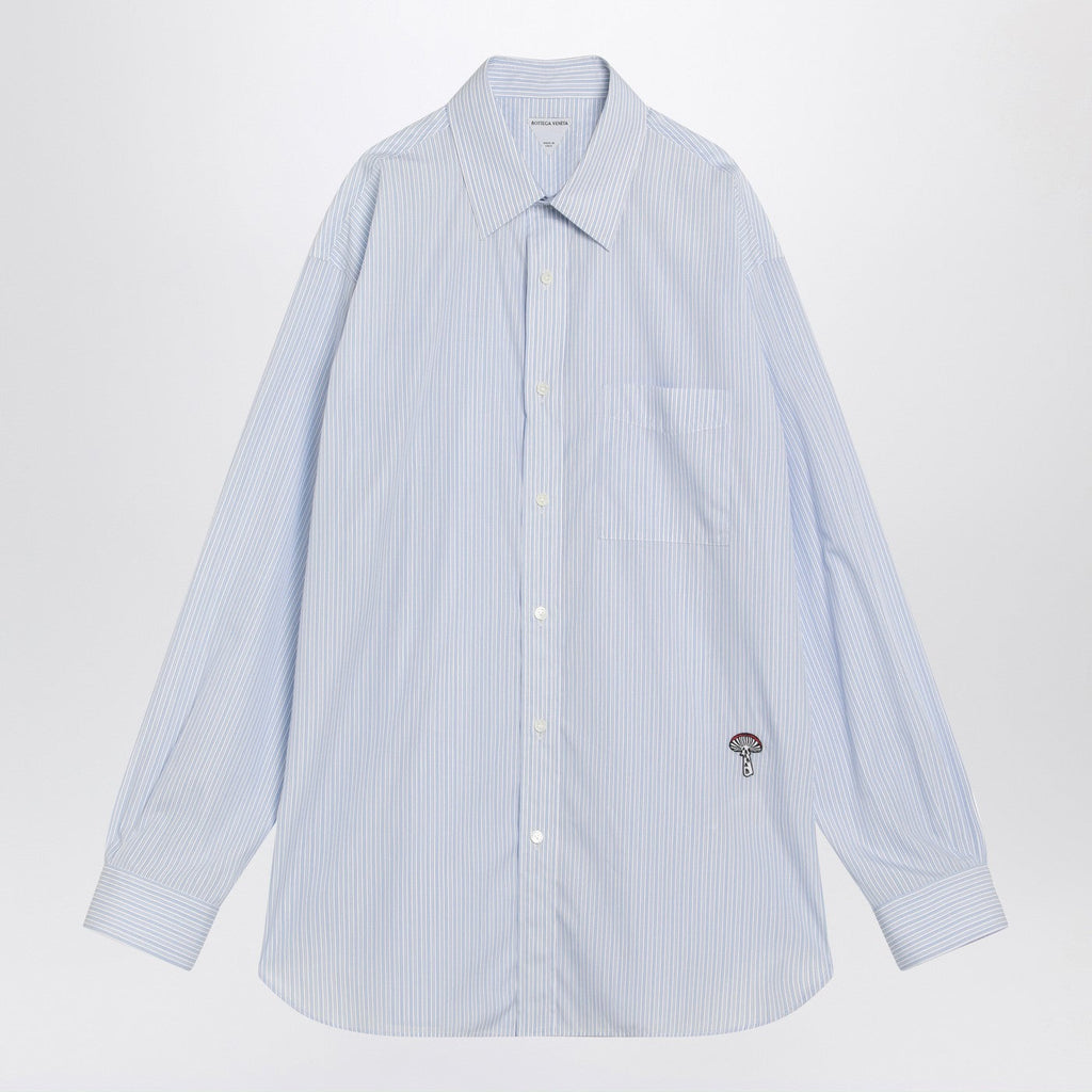 Bottega Veneta Women Striped Cotton Poplin Shirt