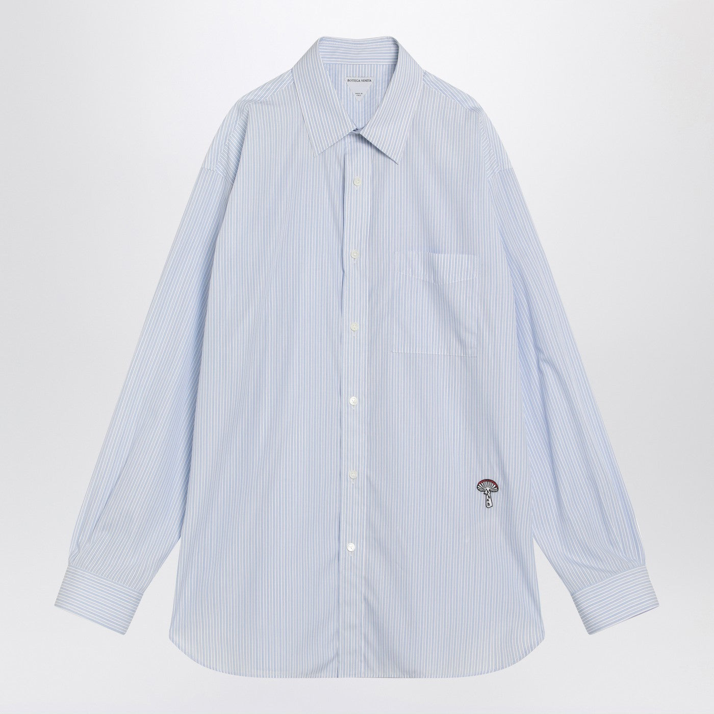 Bottega Veneta Women Striped Cotton Poplin Shirt