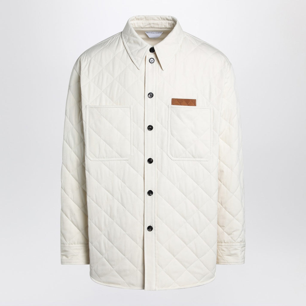 Bottega Veneta Men Quilted Jacket With Intrecciato Detail