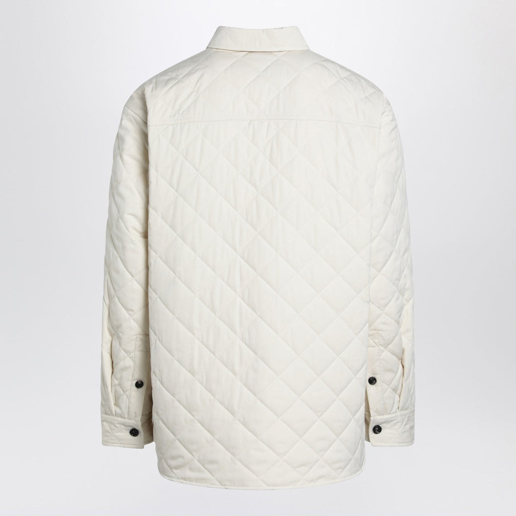 Bottega Veneta Men Quilted Jacket With Intrecciato Detail