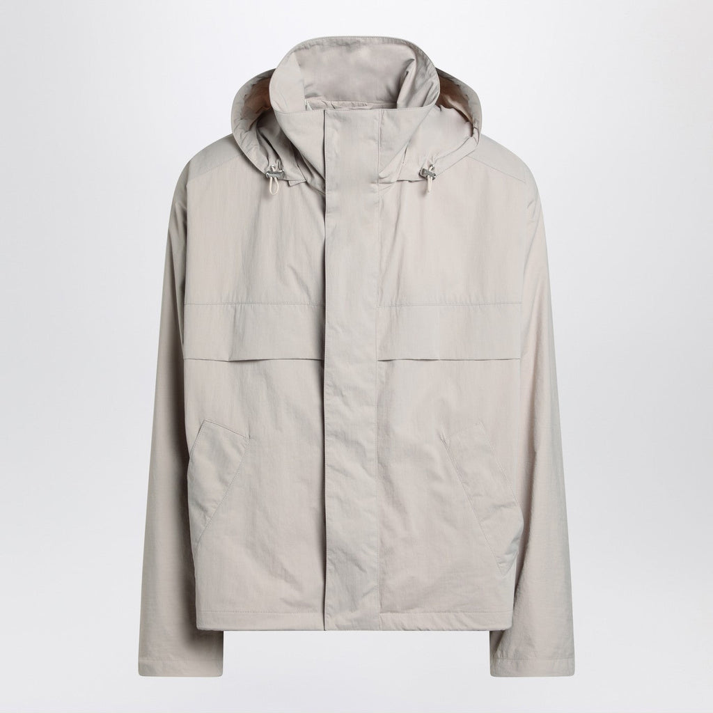Bottega Veneta Men Beige Technical Nylon Jacket