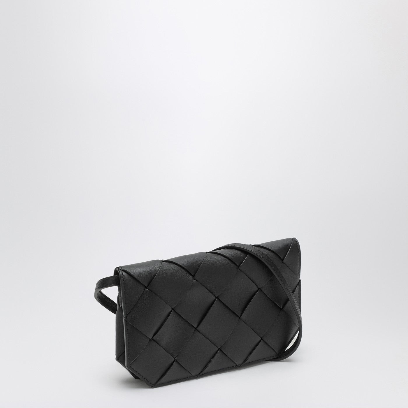 Bottega Veneta Women Black Diago Smartphone Case