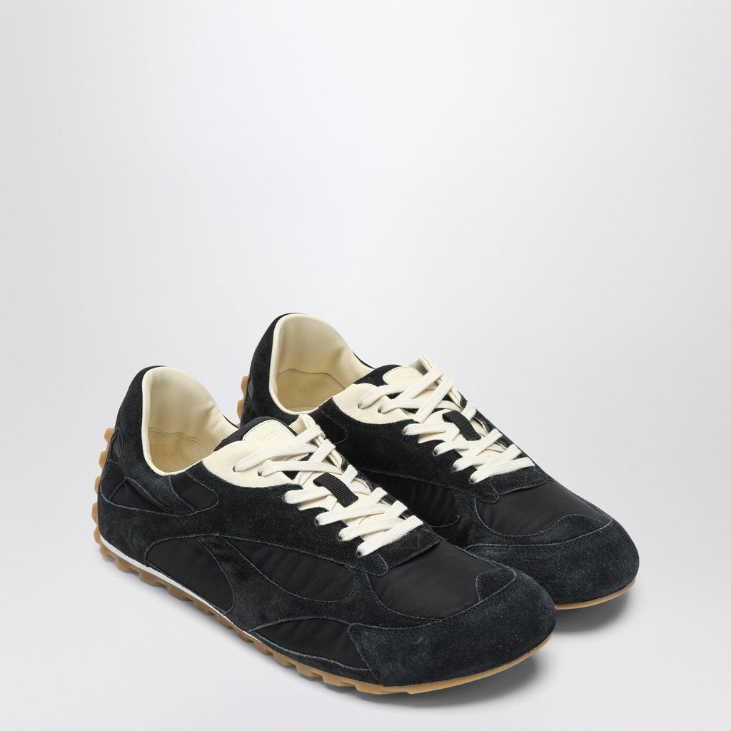 Bottega Veneta Men Orbit Flash Sneaker Black In Suede