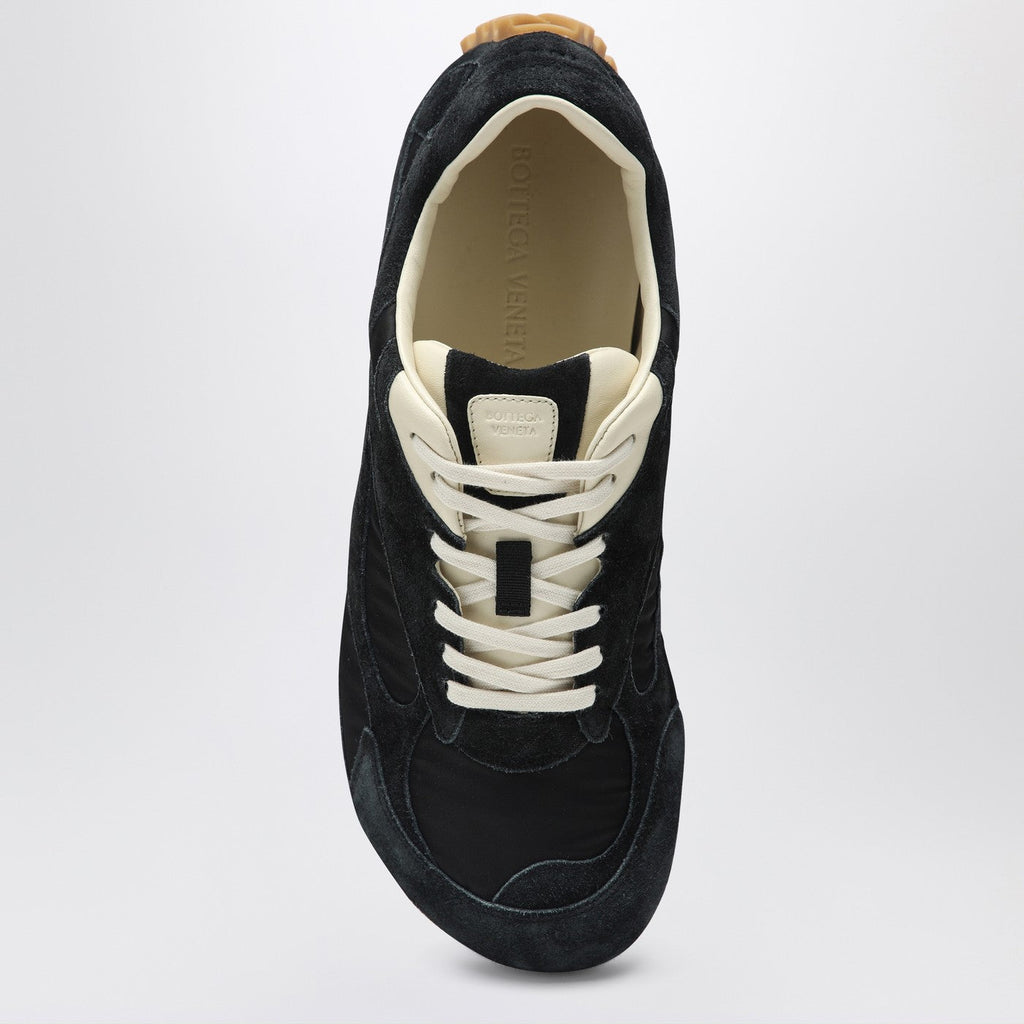 Bottega Veneta Men Orbit Flash Sneaker Black In Suede