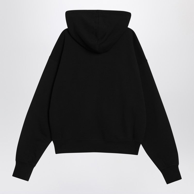 Alexander Mcqueen Black Cotton Hoodie Men