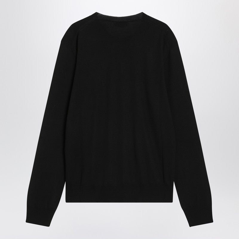 Alexander Mcqueen Sweater Black In Wool Men