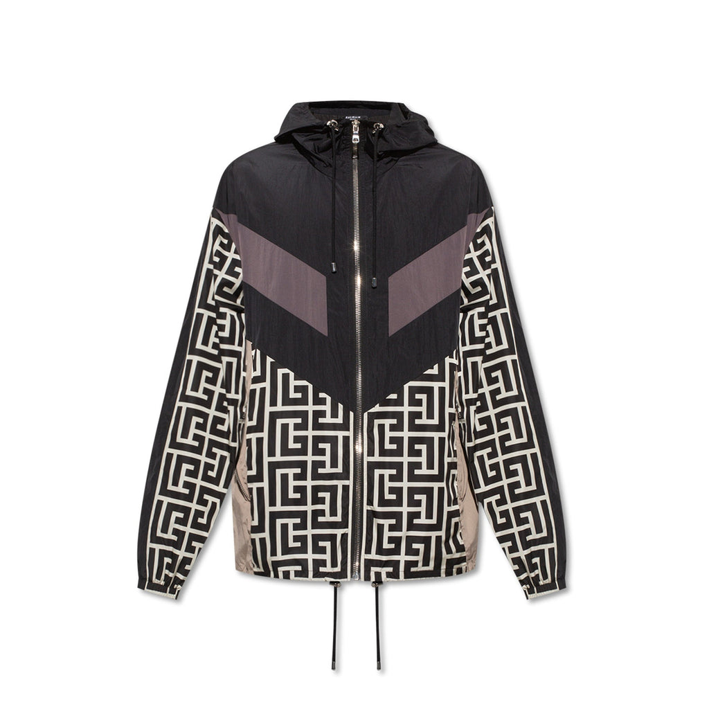 Balmain Nylon Monogram Jacket Men