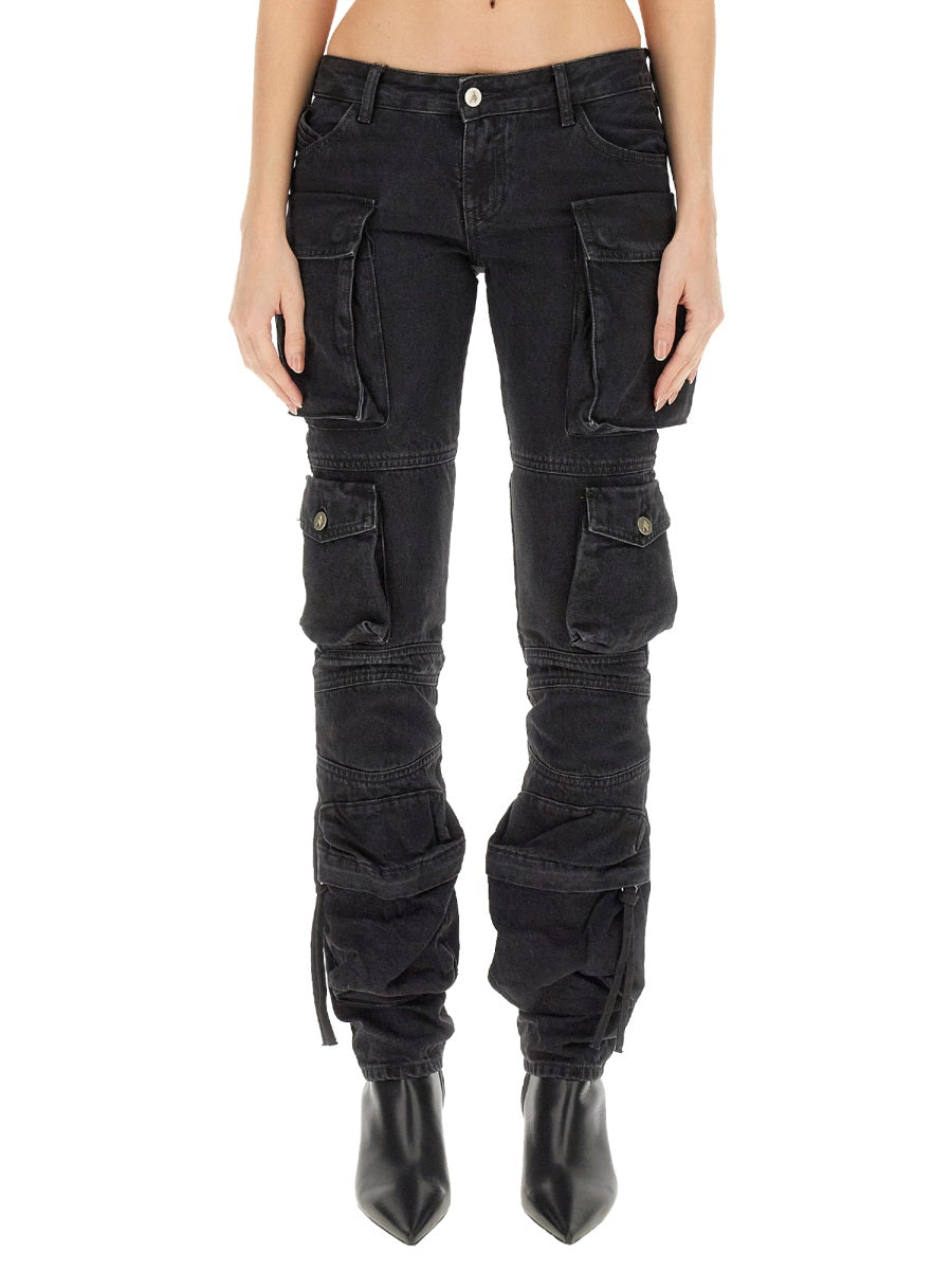 The Attico Women Cargo Jeans