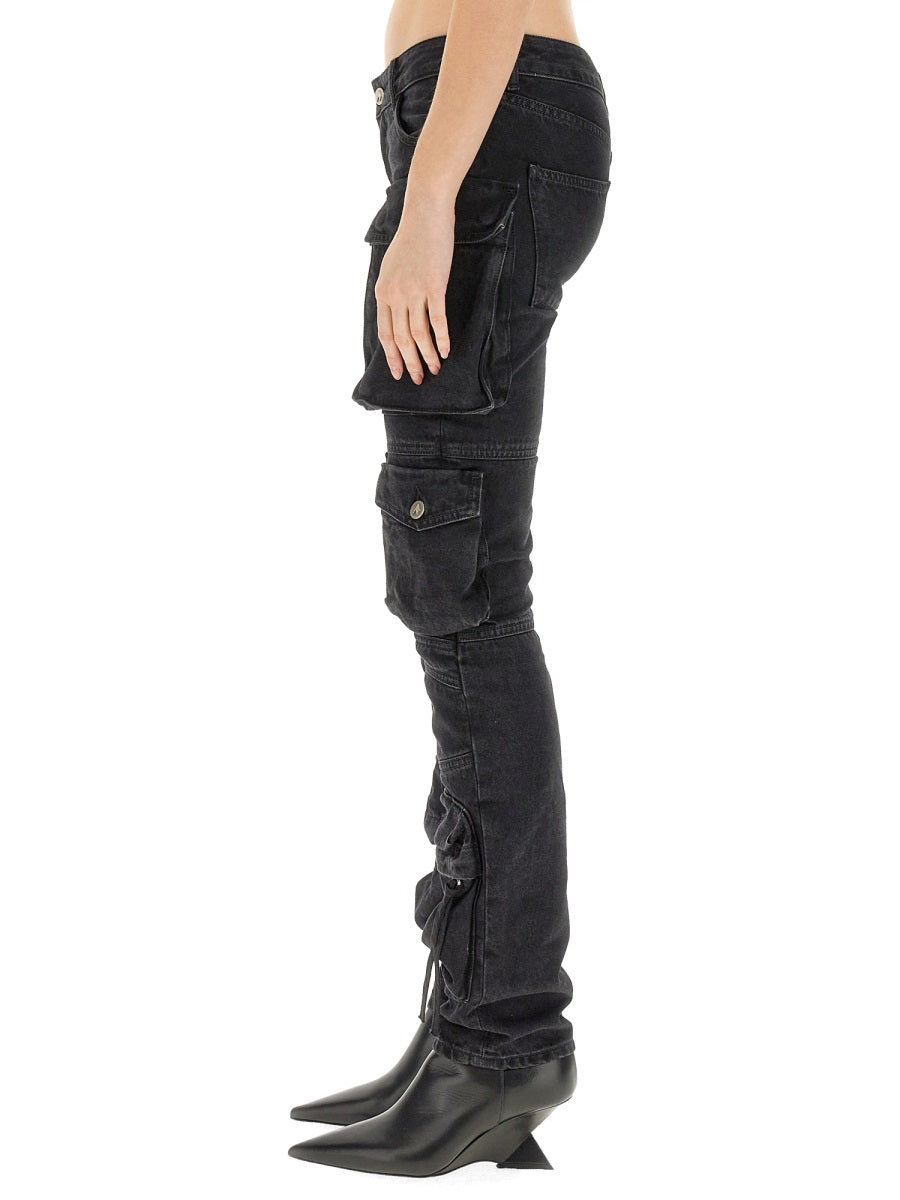 The Attico Women Cargo Jeans