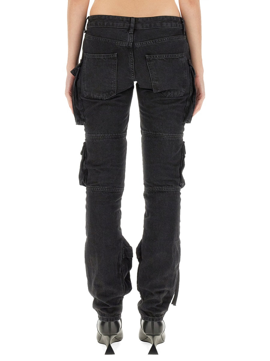 The Attico Women Cargo Jeans